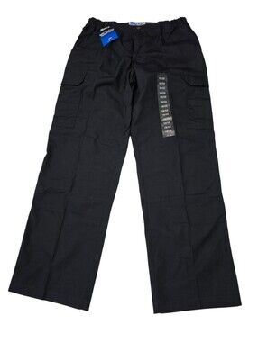 Galls Women's Tac Force Tactical Double-Knee Cargo Navy pants Sz 10/32